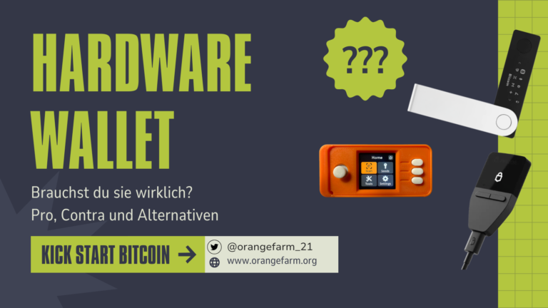 Brauchst du wirklich eine Hardware-Wallet? Pro, Contra und Alternativen