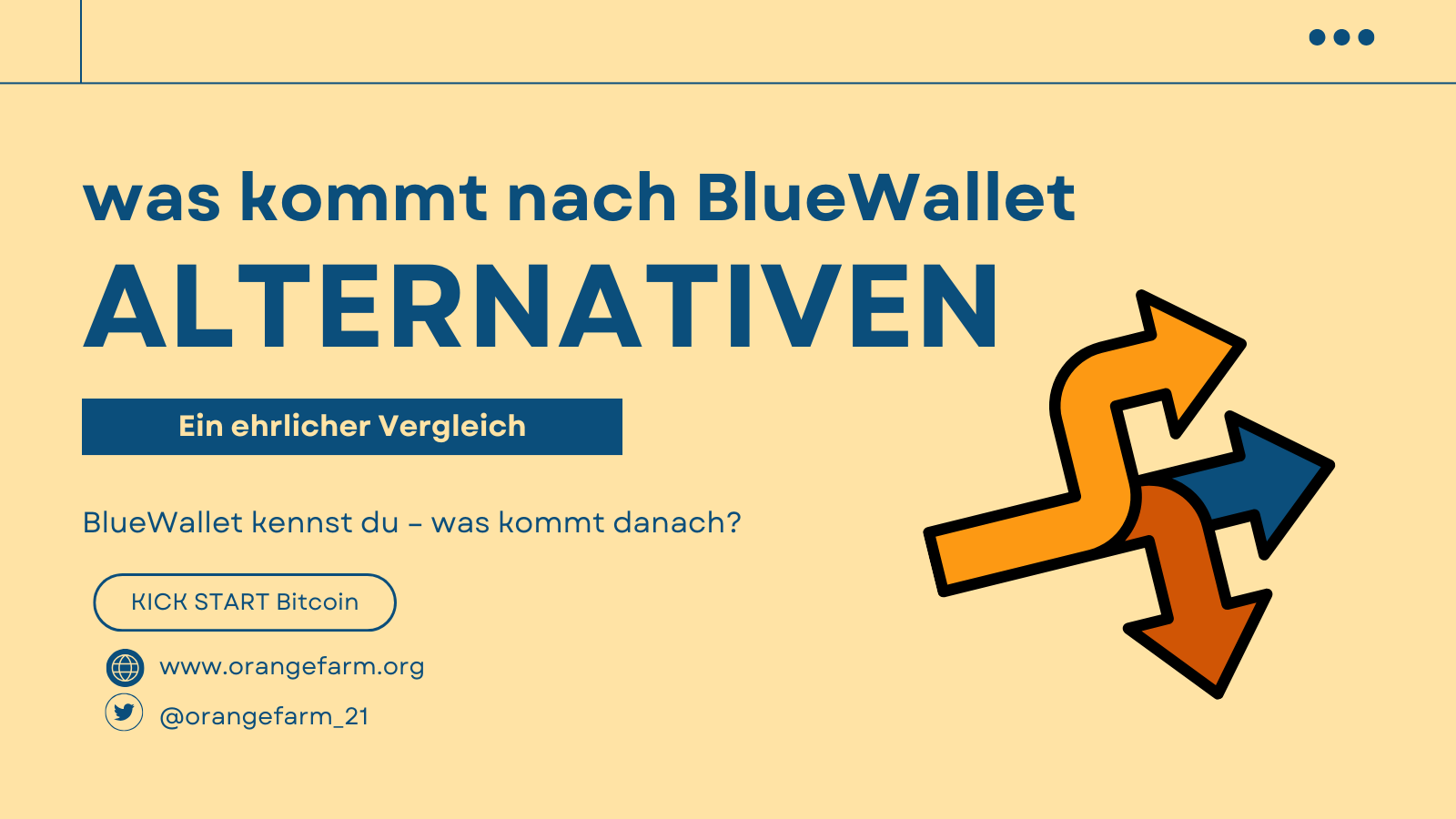 Welche Bitcoin-Wallet kommt nach BlueWallet? Deine nächsten Schritte